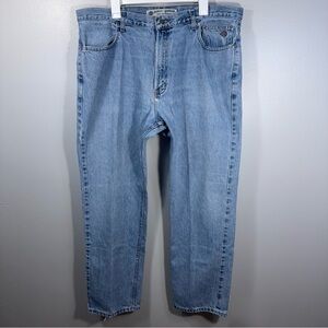 Harley Davidson Jeans Mens 40/32 Blue Stonewash Regular Straight Biker Grunge